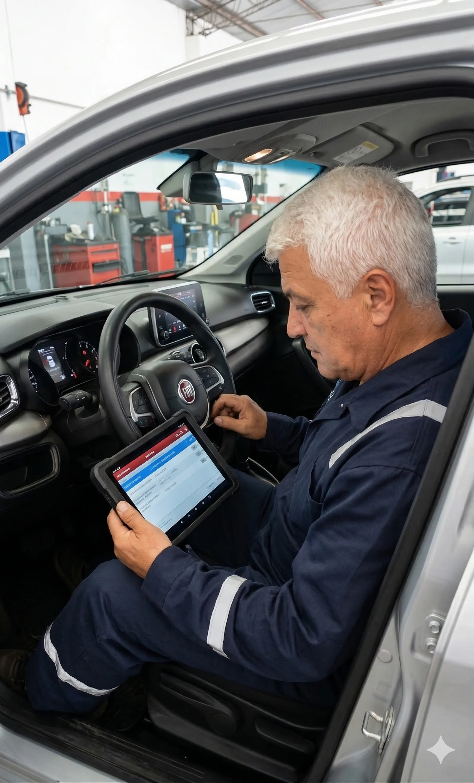 Diagnóstico OBD2 en vehículo